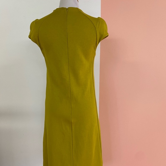 Chartreuse Carven Dress size small - Picture 3 of 6